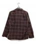 PENDLETON (ペンドルトン) ヴィンテージウール ボードシャツ ブラウン×レッド サイズ:M：17000円