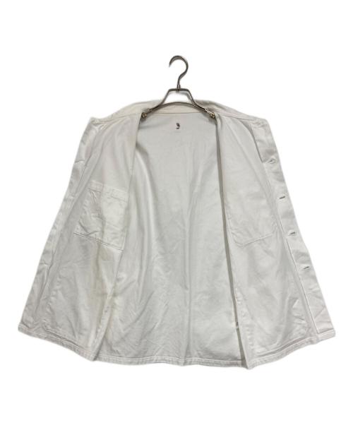 LE（エルイー）LE (エルイー) FRENCH WORK JACKET ホワイト サイズ:3の古着・服飾アイテム