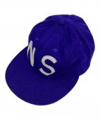 EBBETS FIELD FLANNELSエベッツフィールドフランネルズ）の古着「フランネルキャップ」｜ブルー