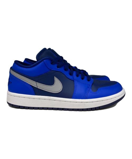 NIKE（ナイキ）NIKE (ナイキ) WMNS AIR JORDAN 1 LOW GAME ROYAL/STEALTH-BLUE VOID-WHITE ブルー サイズ:24の古着・服飾アイテム