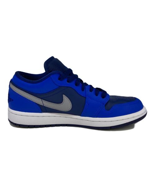 NIKE（ナイキ）NIKE (ナイキ) WMNS AIR JORDAN 1 LOW GAME ROYAL/STEALTH-BLUE VOID-WHITE ブルー サイズ:24の古着・服飾アイテム
