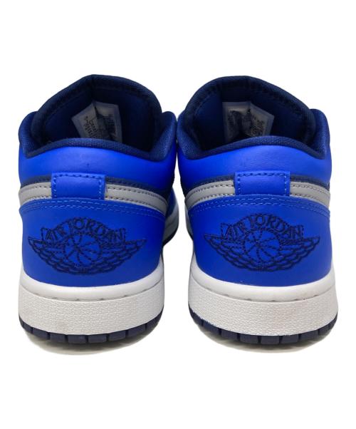 NIKE（ナイキ）NIKE (ナイキ) WMNS AIR JORDAN 1 LOW GAME ROYAL/STEALTH-BLUE VOID-WHITE ブルー サイズ:24の古着・服飾アイテム