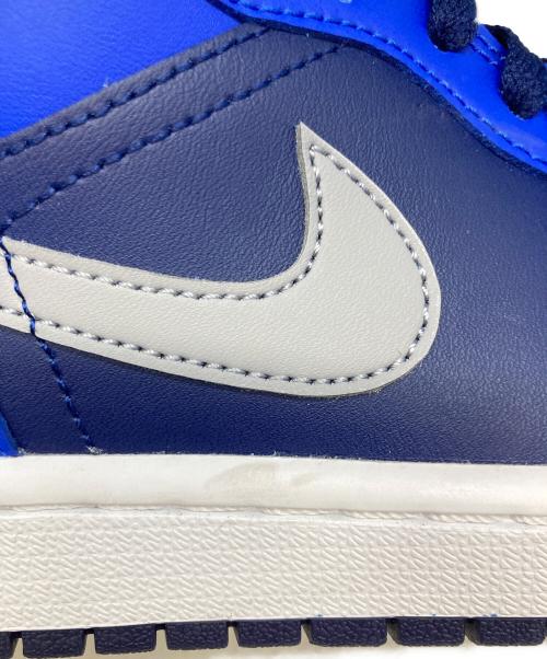 NIKE（ナイキ）NIKE (ナイキ) WMNS AIR JORDAN 1 LOW GAME ROYAL/STEALTH-BLUE VOID-WHITE ブルー サイズ:24の古着・服飾アイテム