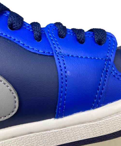 NIKE（ナイキ）NIKE (ナイキ) WMNS AIR JORDAN 1 LOW GAME ROYAL/STEALTH-BLUE VOID-WHITE ブルー サイズ:24の古着・服飾アイテム