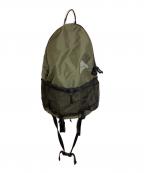 and wanderアンドワンダー）の古着「20L daypack」｜カーキ×ブラック