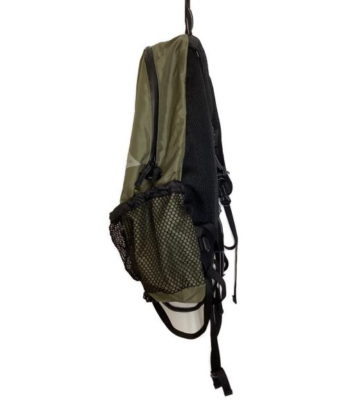 and wander（アンドワンダー）and wander (アンドワンダー) 20L daypack カーキ×ブラック サイズ:20Lの古着・服飾アイテム