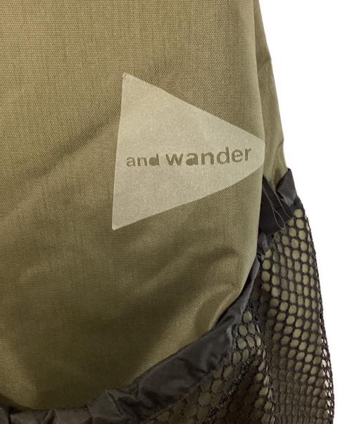and wander（アンドワンダー）and wander (アンドワンダー) 20L daypack カーキ×ブラック サイズ:20Lの古着・服飾アイテム