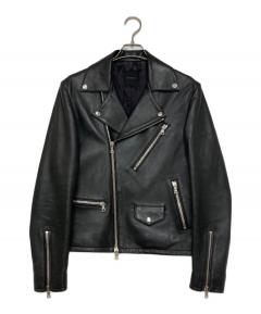 中古・古着通販】RICK OWENS (リック オウエンス) レザーライダース
