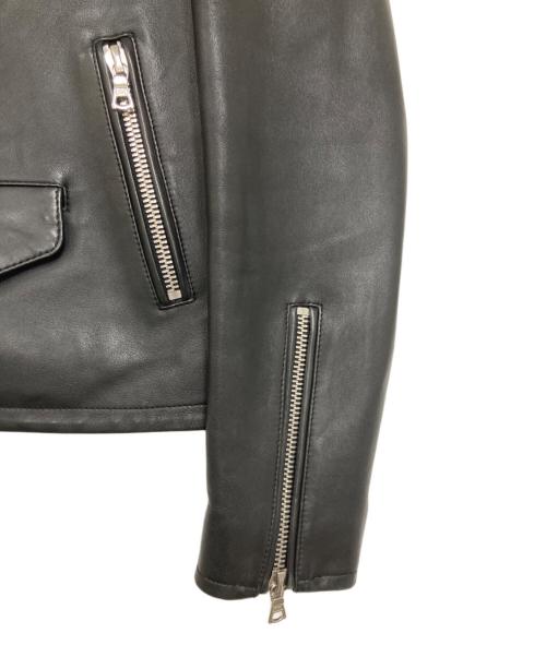 DESIGNWORKS（デザインワークス）DESIGNWORKS (デザインワークス) ライダースジャケット ブラック サイズ:Ｓの古着・服飾アイテム