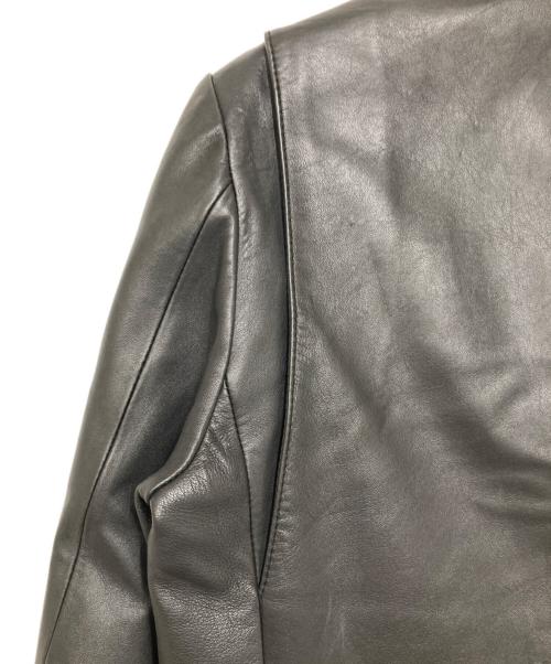 DESIGNWORKS（デザインワークス）DESIGNWORKS (デザインワークス) ライダースジャケット ブラック サイズ:Ｓの古着・服飾アイテム