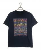 MINEDENIMマインデニム）の古着「プリントTシャツ」｜ブラック