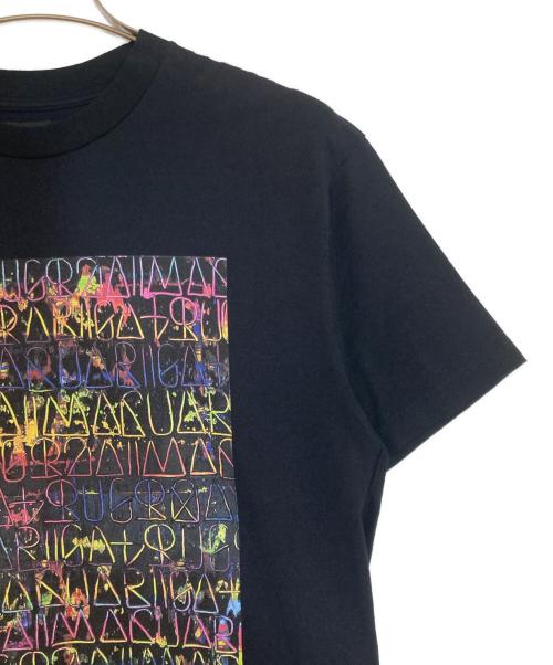 MINEDENIM（マインデニム）MINEDENIM (マインデニム) プリントTシャツ ブラック サイズ:Ｍの古着・服飾アイテム