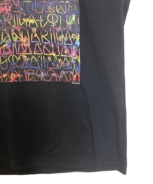 MINEDENIM（マインデニム）MINEDENIM (マインデニム) プリントTシャツ ブラック サイズ:Ｍの古着・服飾アイテム