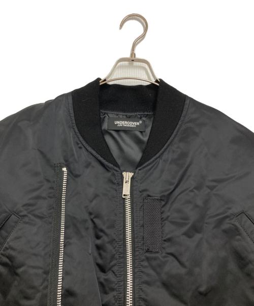 UNDERCOVER（アンダーカバー）UNDERCOVER (アンダーカバー) ダブルブレストMA-1 ブラック サイズ:1の古着・服飾アイテム