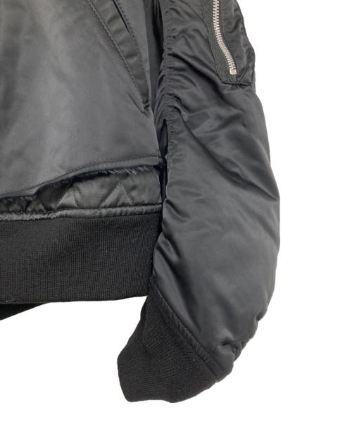 UNDERCOVER（アンダーカバー）UNDERCOVER (アンダーカバー) ダブルブレストMA-1 ブラック サイズ:1の古着・服飾アイテム