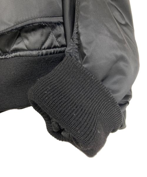 UNDERCOVER（アンダーカバー）UNDERCOVER (アンダーカバー) ダブルブレストMA-1 ブラック サイズ:1の古着・服飾アイテム