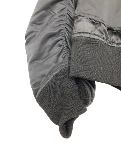 UNDERCOVER（アンダーカバー）UNDERCOVER (アンダーカバー) ダブルブレストMA-1 ブラック サイズ:1の古着・服飾アイテム