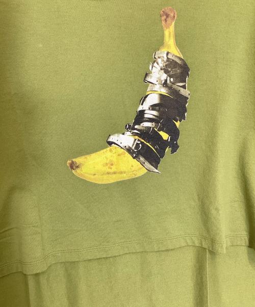 UNDERCOVER（アンダーカバー）UNDERCOVER (アンダーカバー) プリントTシャツ グリーン サイズ:1の古着・服飾アイテム