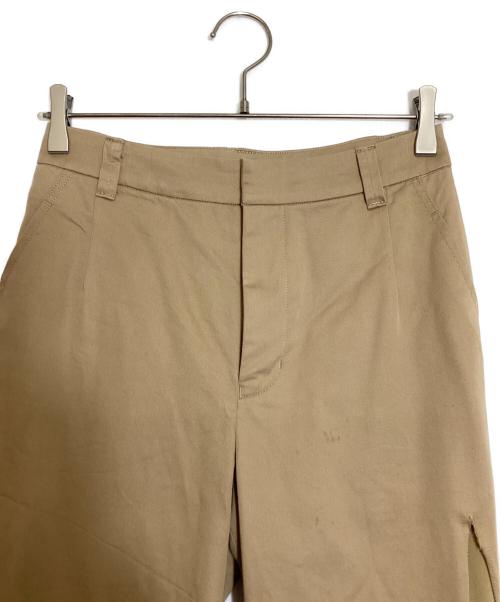 UNDERCOVER（アンダーカバー）UNDERCOVER (アンダーカバー) Chino Cloth Front opening Solid Double Pant ベージュ サイズ:1の古着・服飾アイテム