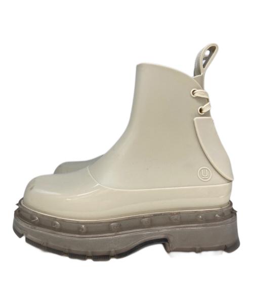 UNDERCOVER（アンダーカバー）UNDERCOVER (アンダーカバー) melissa (メリッサ) SPIKE BOOT ベージュ サイズ:23の古着・服飾アイテム