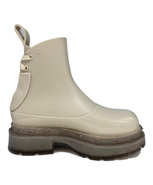 UNDERCOVER（アンダーカバー）UNDERCOVER (アンダーカバー) melissa (メリッサ) SPIKE BOOT ベージュ サイズ:23の古着・服飾アイテム