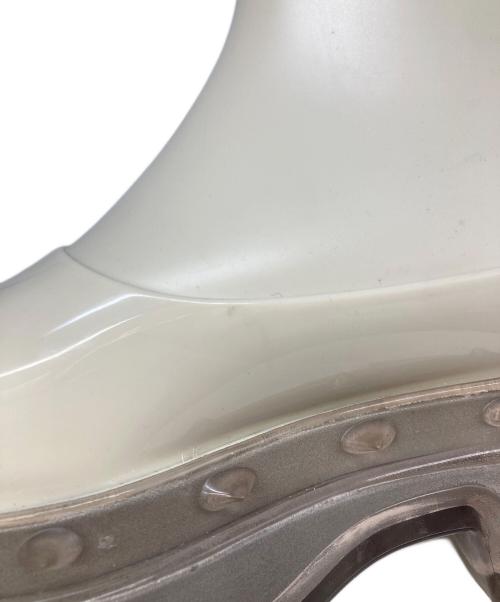 UNDERCOVER（アンダーカバー）UNDERCOVER (アンダーカバー) melissa (メリッサ) SPIKE BOOT ベージュ サイズ:23の古着・服飾アイテム