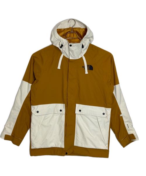 THE NORTH FACE（ザ ノース フェイス）THE NORTH FACE (ザ ノース フェイス) バルフロンジャケット ブラウン×ホワイト サイズ:Lの古着・服飾アイテム