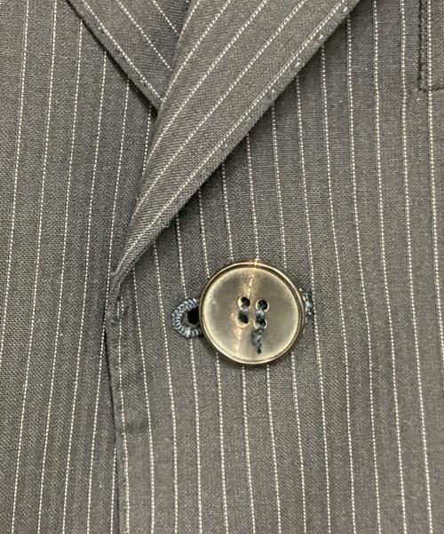 GUCCI（グッチ）GUCCI (グッチ) 3B ストライプセットアップスーツ ネイビー サイズ:46の古着・服飾アイテム