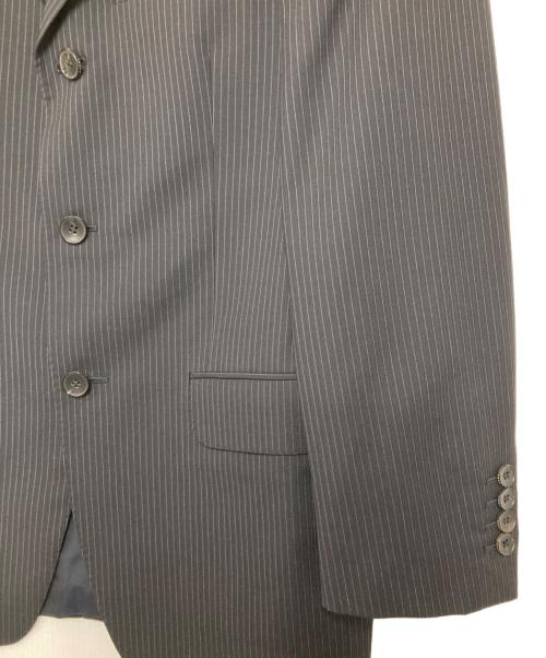 GUCCI（グッチ）GUCCI (グッチ) 3B ストライプセットアップスーツ ネイビー サイズ:46の古着・服飾アイテム