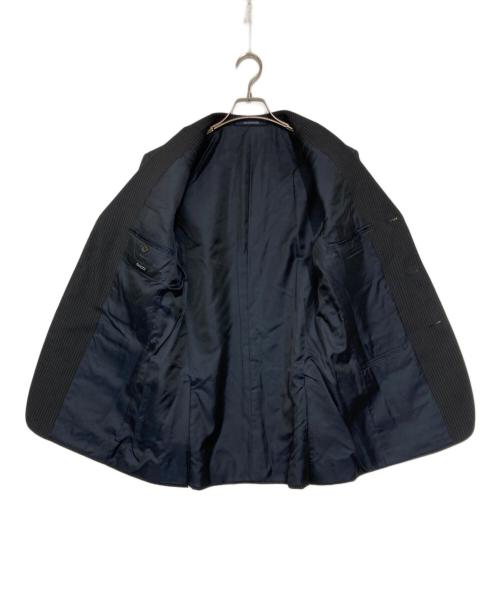 GUCCI（グッチ）GUCCI (グッチ) 3B ストライプセットアップスーツ ネイビー サイズ:46の古着・服飾アイテム