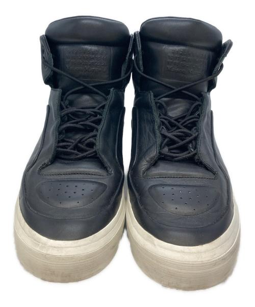 Maison Margiela（メゾンマルジェラ）Maison Margiela (メゾンマルジェラ) Hi Top Sneakers ブラック サイズ:43の古着・服飾アイテム