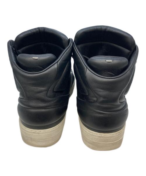 Maison Margiela（メゾンマルジェラ）Maison Margiela (メゾンマルジェラ) Hi Top Sneakers ブラック サイズ:43の古着・服飾アイテム