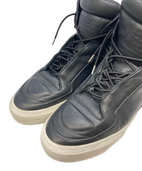 Maison Margiela（メゾンマルジェラ）Maison Margiela (メゾンマルジェラ) Hi Top Sneakers ブラック サイズ:43の古着・服飾アイテム