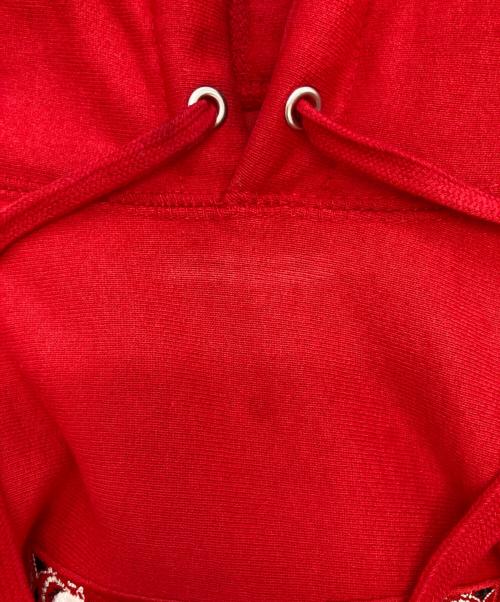 SUPREME（シュプリーム）Supreme (シュプリーム) Bandana Box Logo Hooded Sweatshirt レッド サイズ:Sの古着・服飾アイテム