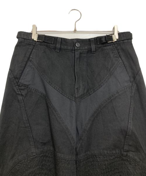 PROJECT G/R（プロジェクト ジーアール）PROJECT G/R (プロジェクト ジーアール) バイカーパンツ ブラック サイズ:3の古着・服飾アイテム