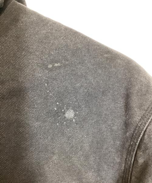 Needles（ニードルズ）Needles (ニードルズ) Zipped Work Hoody ブラック×パープル サイズ:Mの古着・服飾アイテム