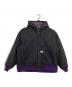 Needles（ニードルズ）の古着「Zipped Work Hoody」｜ブラック×パープル