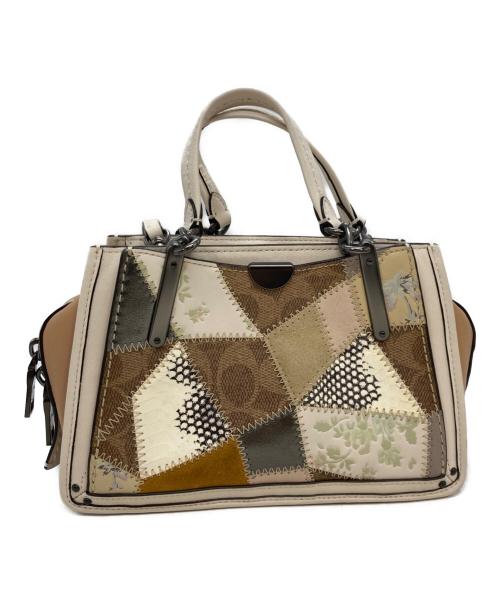 COACH（コーチ）COACH (コーチ) 2WAYバッグ ベージュの古着・服飾アイテム