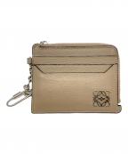 LOEWEロエベ）の古着「スクエアカード＆コインホルダー」｜ベージュ