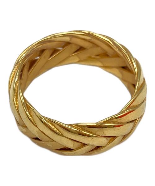 LOEWE（ロエベ）LOEWE (ロエベ) ブレイデッド リング ゴールド サイズ:１３号の古着・服飾アイテム