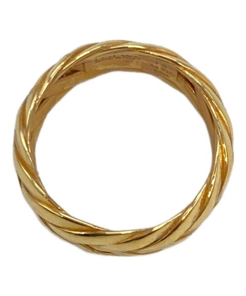 LOEWE（ロエベ）LOEWE (ロエベ) ブレイデッド リング ゴールド サイズ:１３号の古着・服飾アイテム