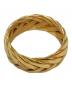 LOEWE（ロエベ）の古着「ブレイデッド リング」｜ゴールド