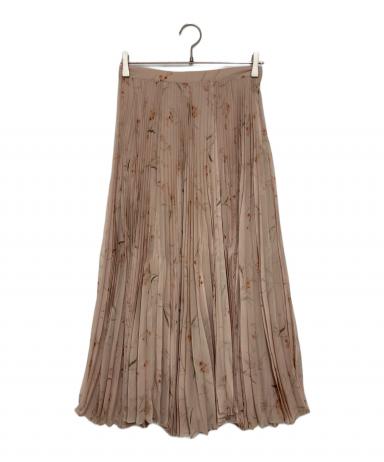 nelさん専用　セリーヌ　CELINE スカート　花柄　ビンテージ 中古・古着通販】CELINE (セリーヌ) 花柄プリーツシルクスカート