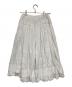 COMME des GARCONS COMME des GARCONS (コムデギャルソン コムデギャルソン) 刺繍デザインスカート ホワイト サイズ:Ｓ：18000円