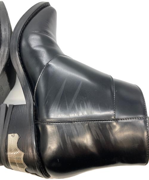 TOGA PULLA（トーガ プルラ）TOGA PULLA (トーガ プルラ) コンチョショートブーツ ブラック サイズ:35(1/2)の古着・服飾アイテム