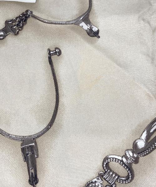 HERMES（エルメス）HERMES (エルメス) シルクスカーフ イエロー×ベージュ サイズ:-の古着・服飾アイテム