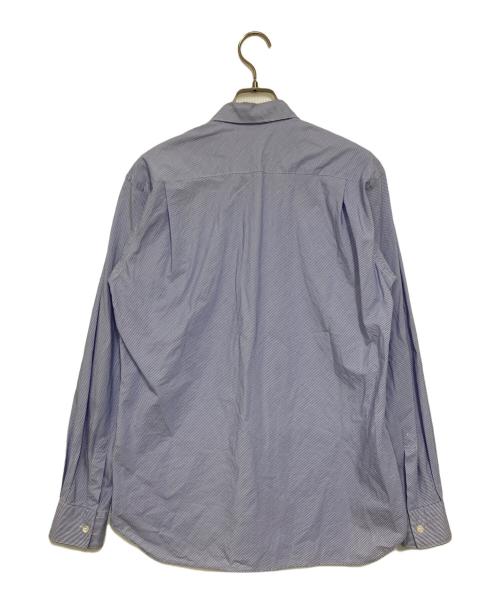 COMME des GARCONS SHIRT（コムデギャルソンシャツ）COMME des GARCONS SHIRT (コムデギャルソンシャツ) ストライプシャツ ブルー サイズ:XSの古着・服飾アイテム
