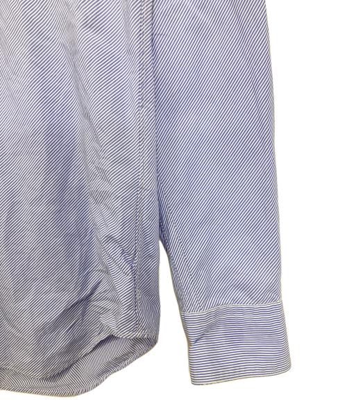 COMME des GARCONS SHIRT（コムデギャルソンシャツ）COMME des GARCONS SHIRT (コムデギャルソンシャツ) ストライプシャツ ブルー サイズ:XSの古着・服飾アイテム