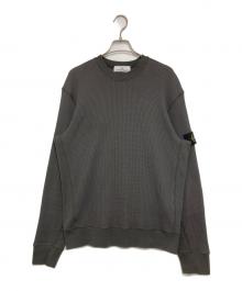 STONE ISLAND（ストーンアイランド）の古着「ORGANIC COTTON WAFFLE FLEECE」｜グレー