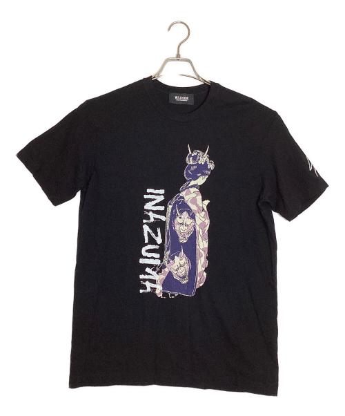 WILDSIDE YOHJI YAMAMOTO（ワイルドサイド ヨウジ ヤマモト）WILDSIDE YOHJI YAMAMOTO (ワイルドサイド ヨウジ ヤマモト) MAIKO - T-SHIRT ブラック サイズ:3の古着・服飾アイテム